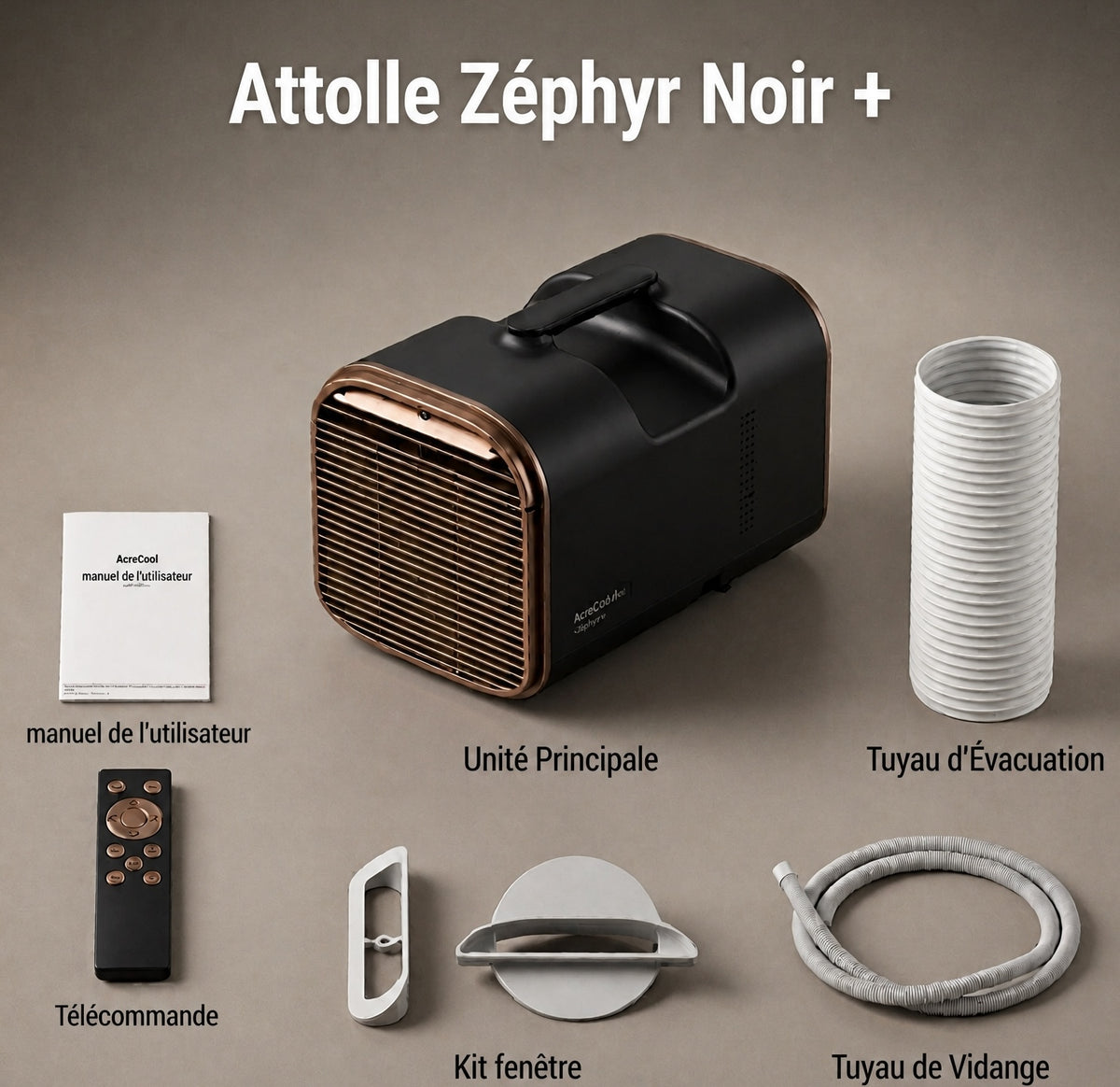 Attolle Zéphyr Noir +